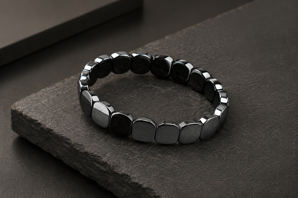 Bracelet en Hématite