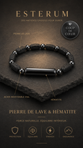 Bracelet Hématite Argentée