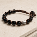 Bracelet Obsidienne & Signe Astrologique